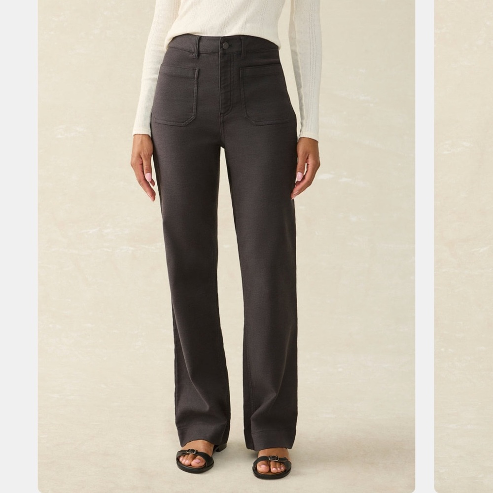 🌟 Faherty Strech Terry Patch pocket Pant ~ Size 28
